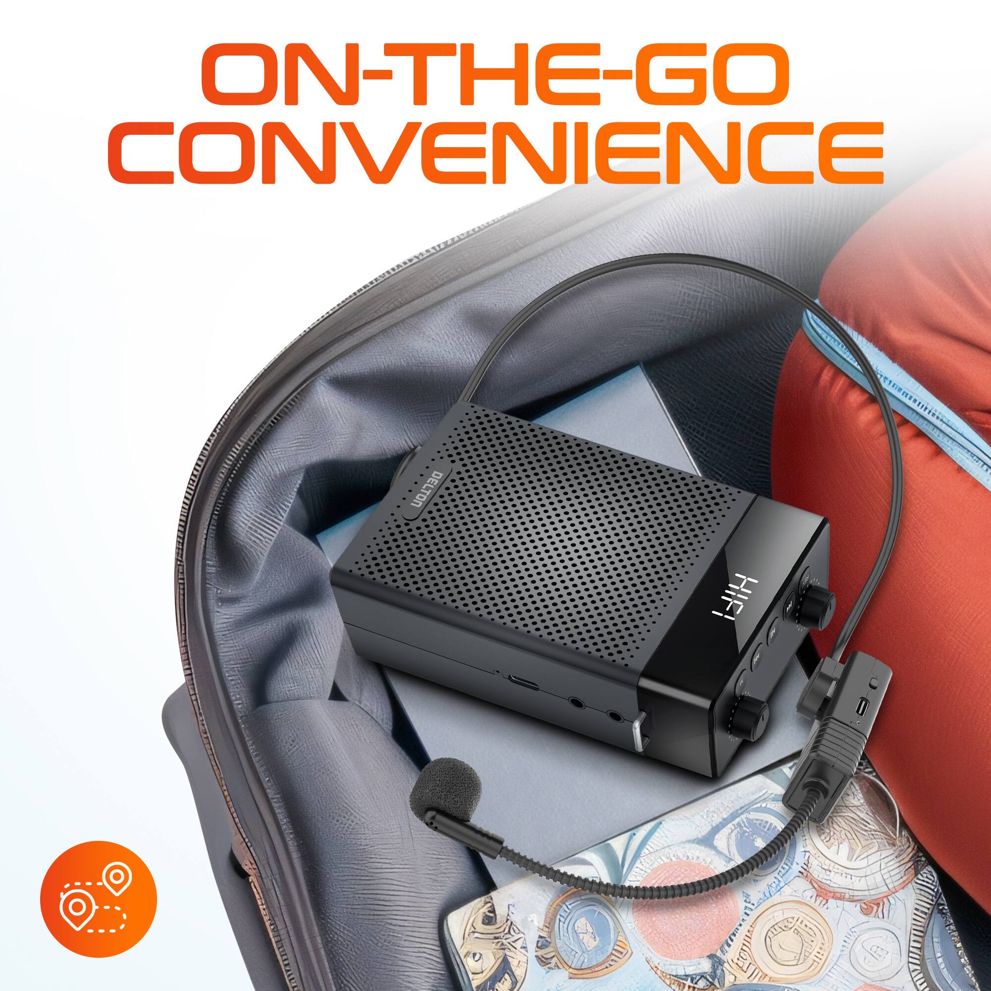 ON-THE-GO CONVENIENCE DELTON HIFI I