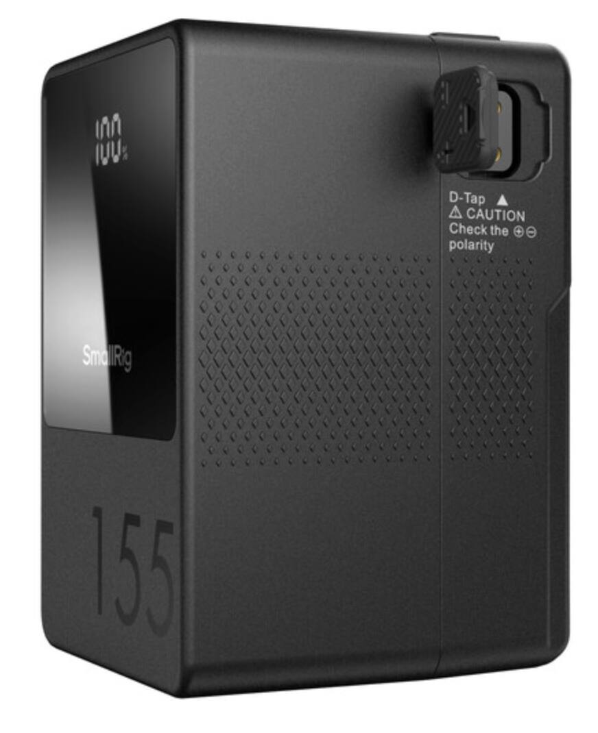 In U D-Tap CAUTION Check the + O polarity SmallRig 155