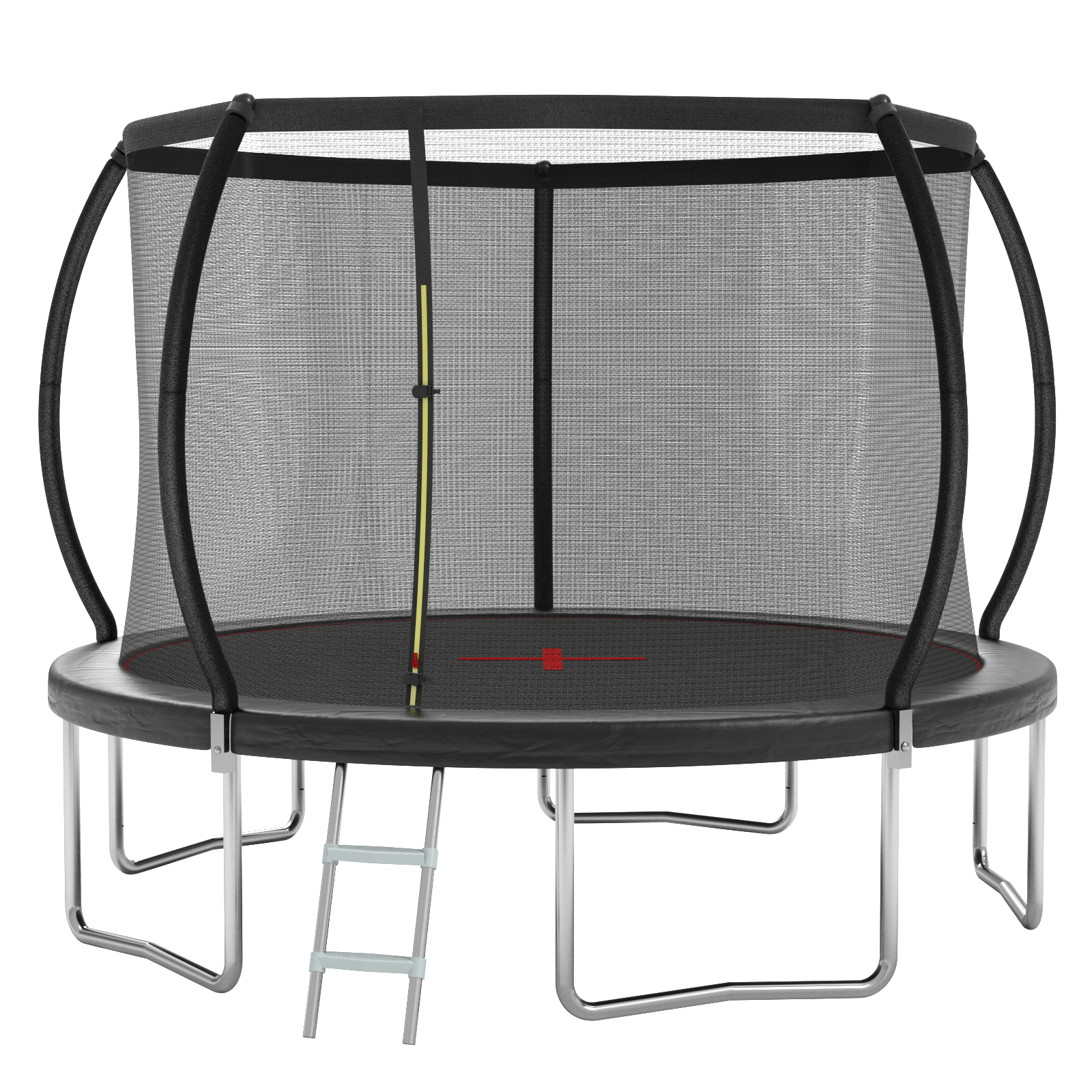 Left. LOVMOR - Lovmor 12 FT Trampoline with Safety Enclosure Recreational Trampoline for Adults.