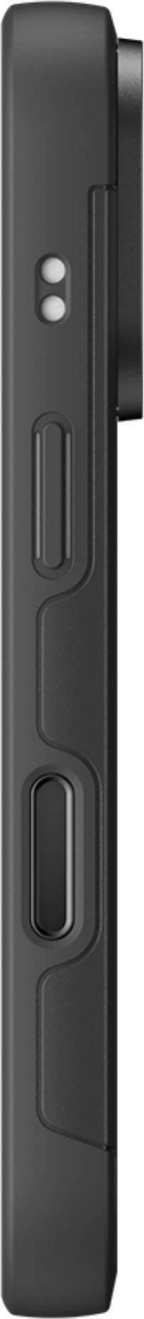 Left. CASETiFY - Force Case MagSafe Compatible for Apple iPhone 18 Pro and 17 Pro Devices - Black Gold.