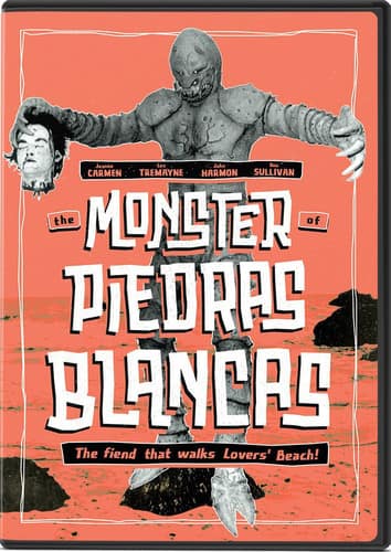 Front. The Monster of Piedras Blancas   - DVD.