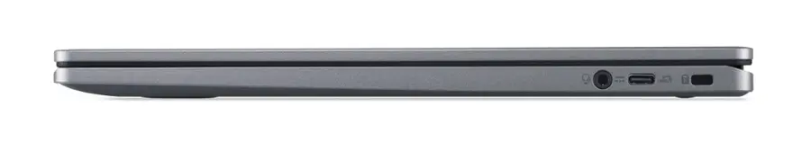 Alt View 10. Acer - Chromebook Plus 515 Laptop with Google AI – 15.6" FHD Display - Intel i3-1215U – 8GB LPDDR5X – 128GB UFS – Wi-Fi 6E - Steel Gray.