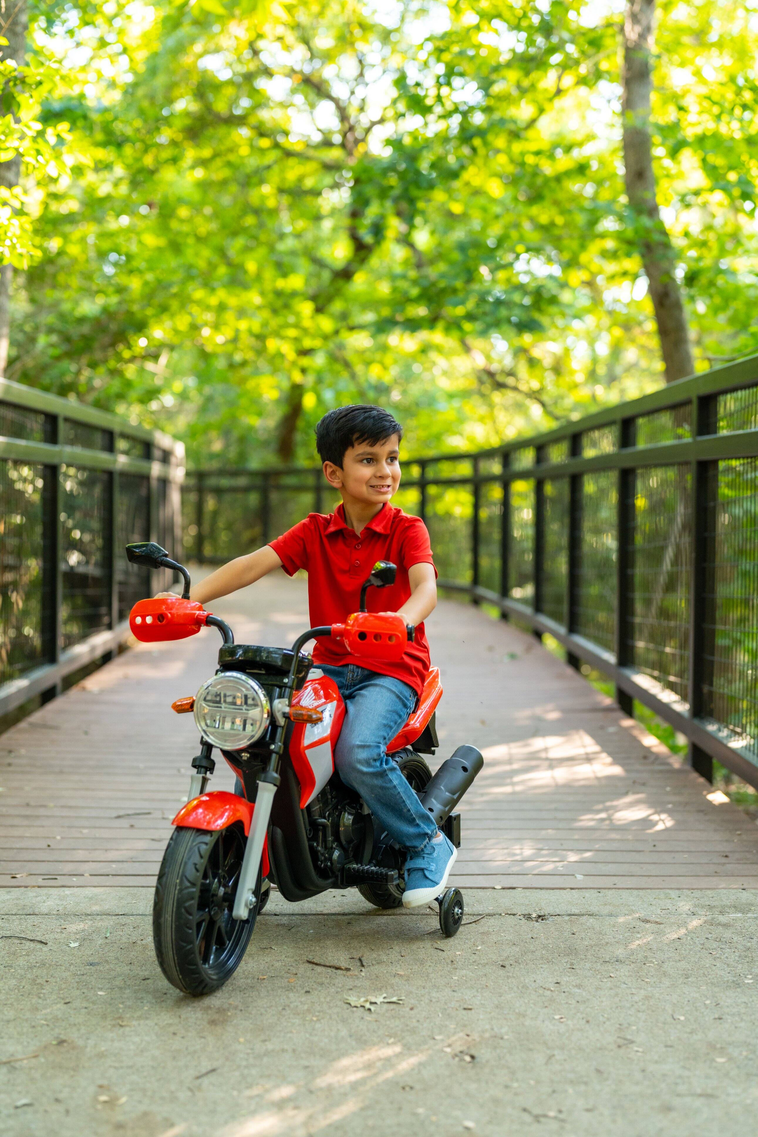 Alt View 17. Best Rideon Cars - Honda CB300R 12V Red - Red.