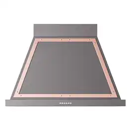 ILVE - 36 inches - Externally Vented - Wall Range Hood - Graphite Matte