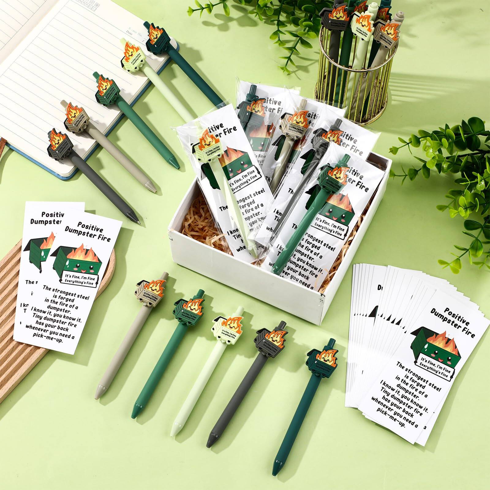 Positive Dumpster Fire

The strongest steel forged in the fire of a dumpster. I know it's fine. I'm fine. Everything's fine. Tiny you know dumpster fire whenever you need a pick-me-up.

I know the dumpster fire is the strongest steel forged in the fire of a dumpster. Tiny you know it. Whenever you need a pick-me-up, it's fine. I'm fine. Everything's fine.