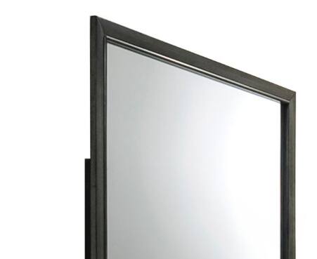 Alt View 1. TinyHomie - Carine Gray Finish II Mirror.