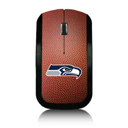 Front. Keyscaper - Seattle Seahawks Football Design Wireless Mouse - Multicolor.