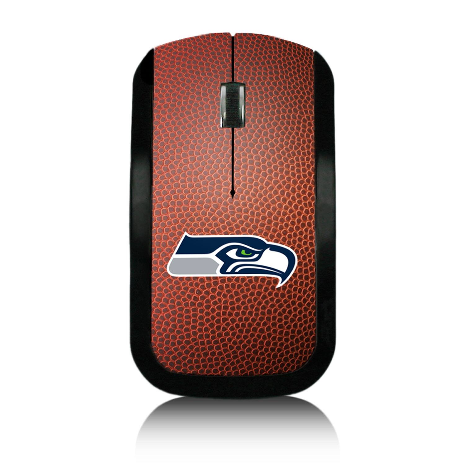 Front. Keyscaper - Seattle Seahawks Football Design Wireless Mouse - Multicolor.