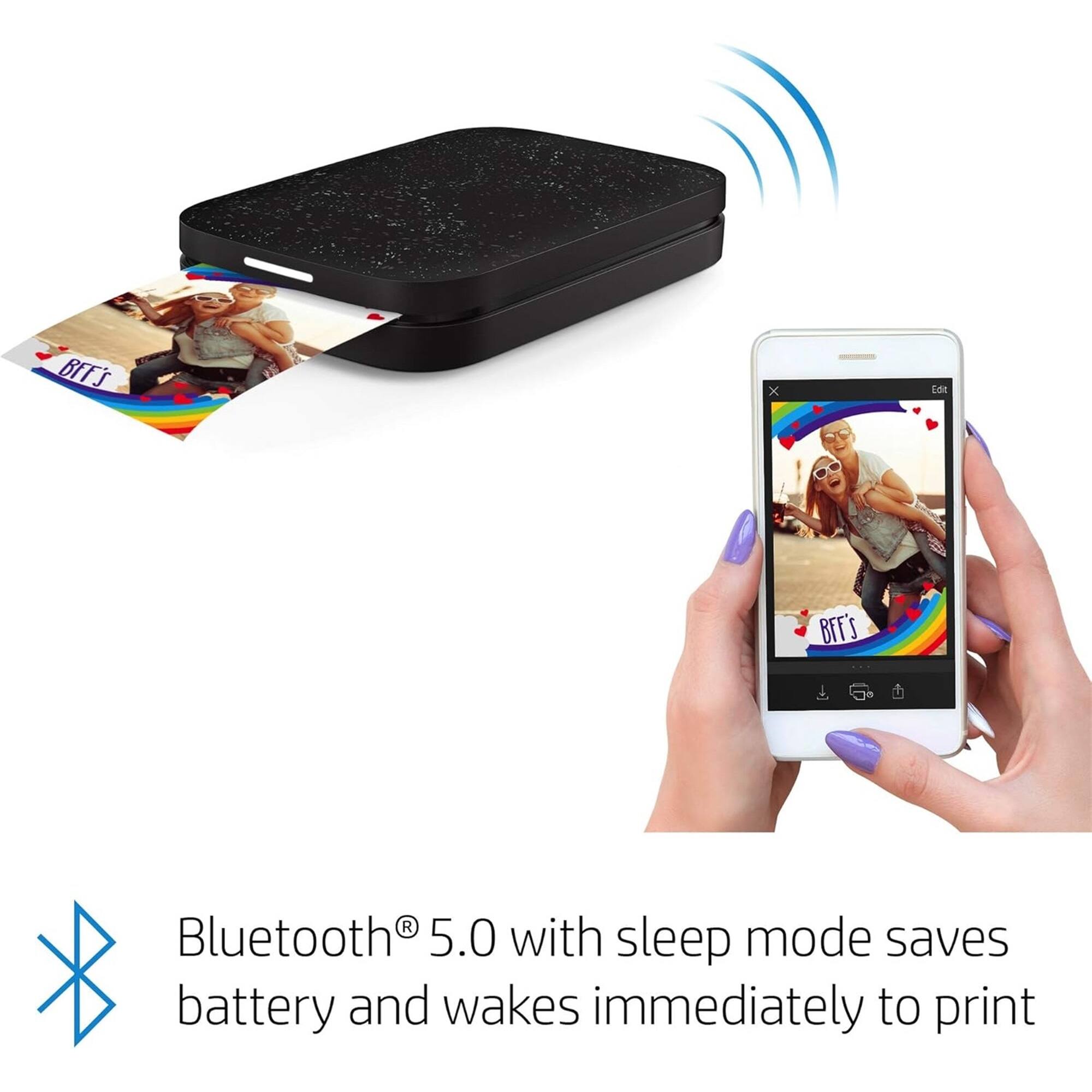 BITS x de BFF'S R Bluetooth 5.0 with sleep mode saves battery and wakes immediately to print