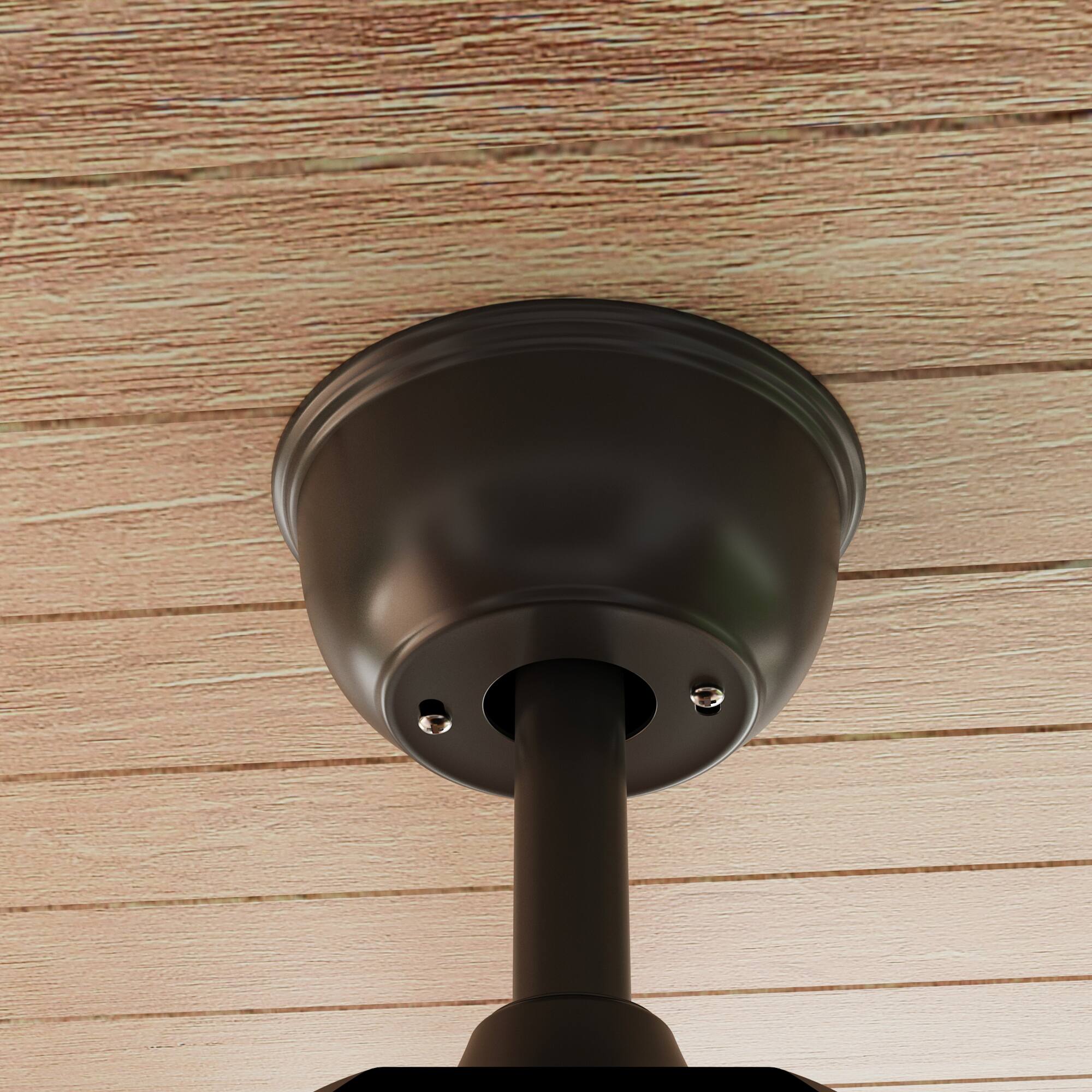 Alt View 2. Famapy - Famapy Solid Wood Ceiling Fan: Reversible, Quiet & All - Season Comfort - Wooden.