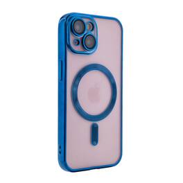 Reiko - Magnetic Wireless Charging Tpu Bumper Case For Iphone 15 In - Blue