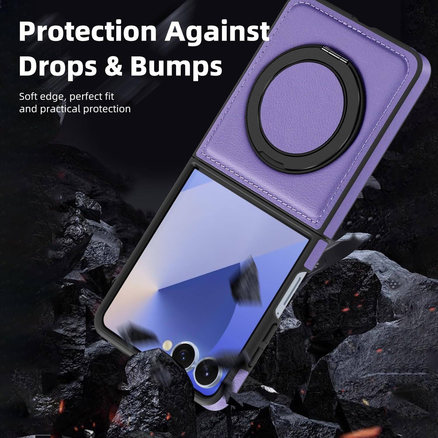 Protection Against Drops & Bumps  
Soft edge, perfect fit and practical protection