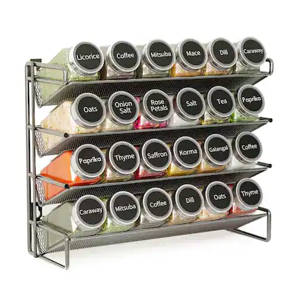 Licorice, Coffee, Mitsuba, Mace, Dill, Caraway, Oats, Onion Salt, Rose Petals, Salt, Tea, Paprika, Korma, Galangal, Thyme, Saffron, Paprika, Coffee, Caraway, Mitsuba, Coffee, Dill, Oats, Thyme