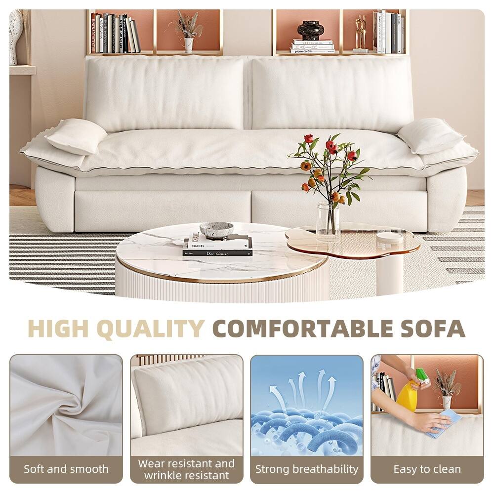 HIGH QUALITY COMFORTABLE SOFA

- Soft and smooth
- Wear resistant and wrinkle resistant
- Strong breathability
- Easy to clean