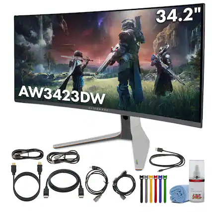 34.2" AW3423DW ALIENWARE CD lowen Clearier GAVE