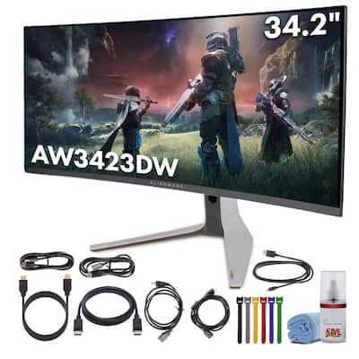 Bundle Dell Alienware AW3423DW 34.2” Curved QD OLED PC Gaming Bundle Dell Alienware AW3423DW 34.2” Curved QD OLED PC Gaming