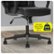 Alt View Zoom 17. Serta - Hannah Upholstered Executive Office Chair with Pillowed Headrest - Smooth Bonded Leather - Black.