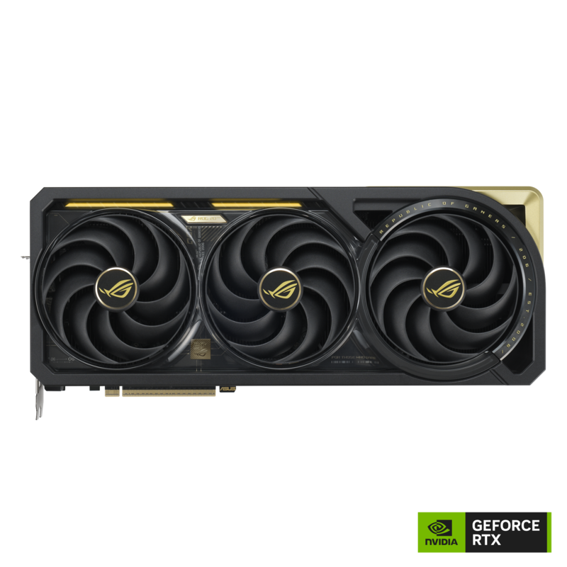 ASUS - ROG Astral NVIDIA GeForce RTX 5090 32GB GDDR7 PCI Express 5.0 Graphics Card with Curved AMOLED Display - 20th Edition