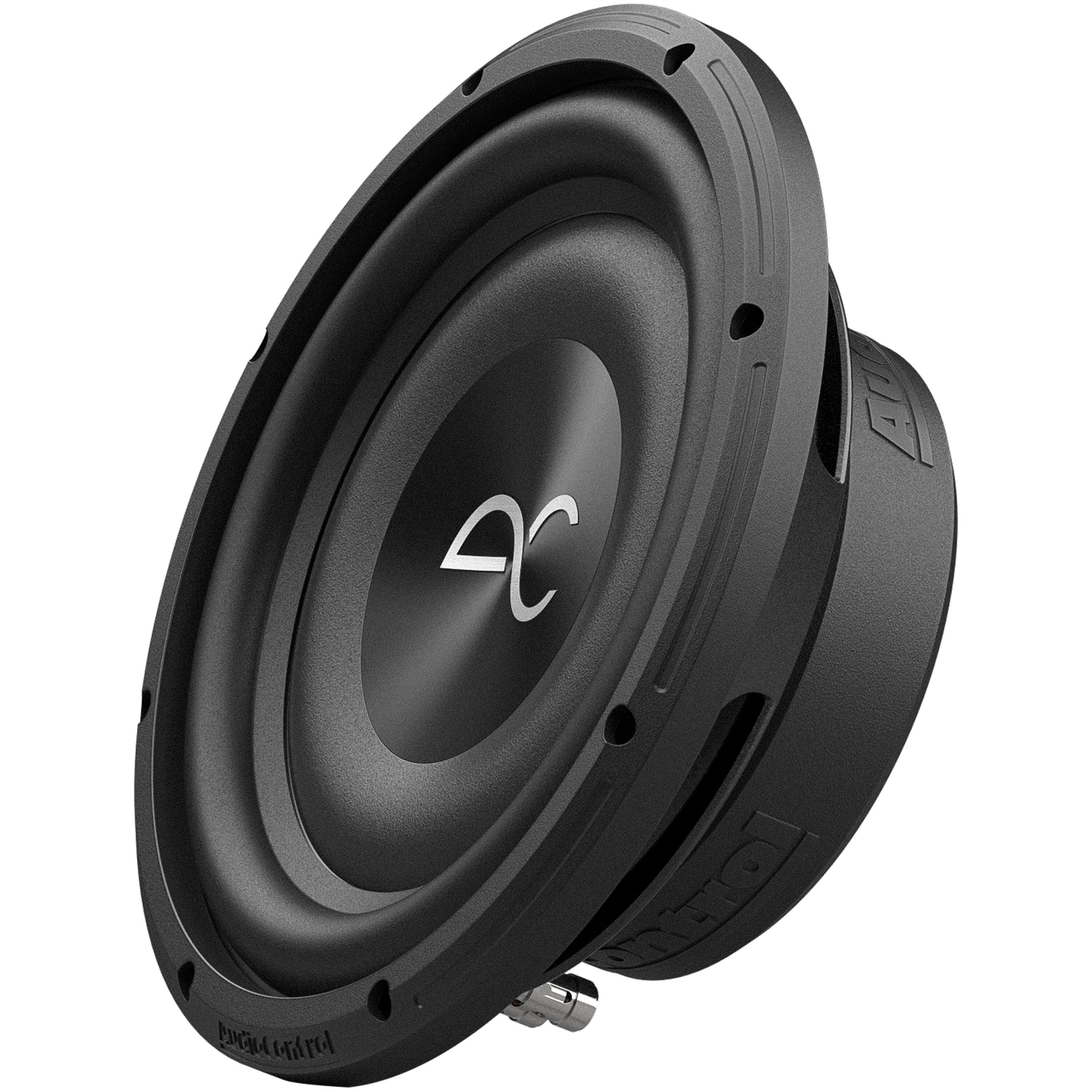 Alt View 15. AudioControl - Space Series 10” Single-Voice-Coil 2-Ohm Low-Profile Subwoofer - Black.