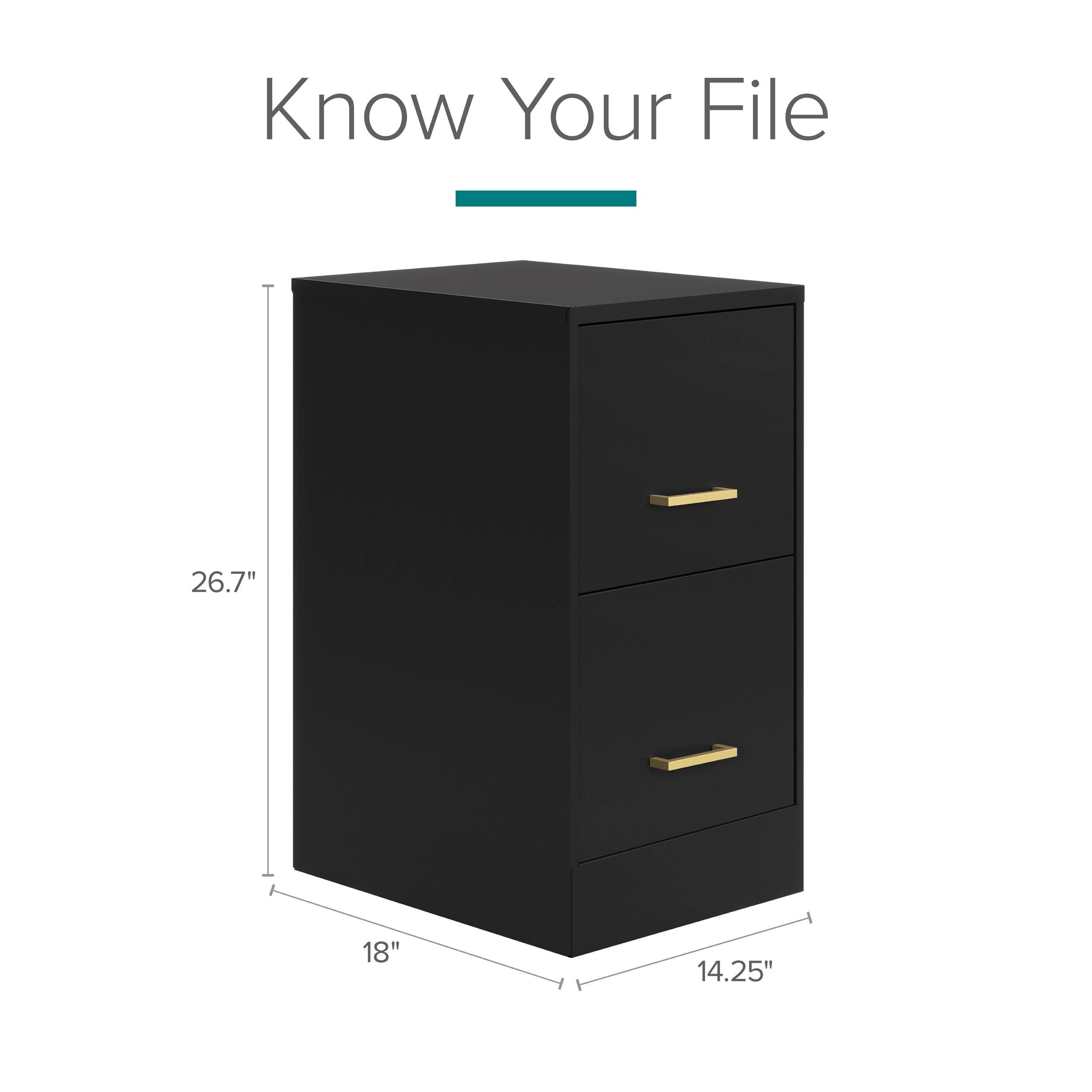 Know Your File  
26.7" x 18" x 14.25"