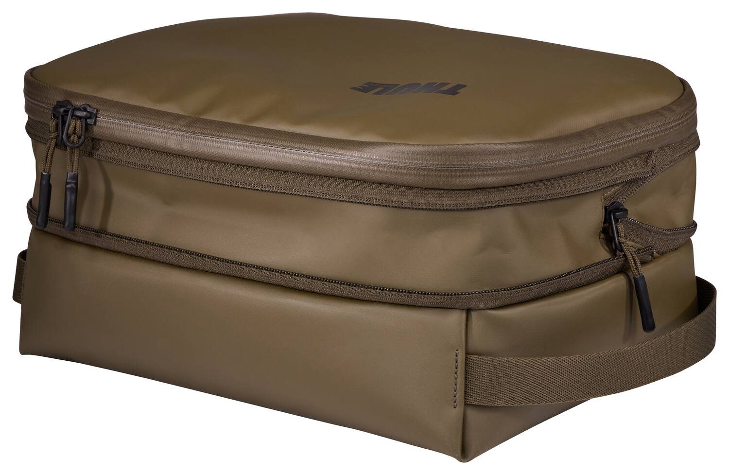 Alt View 6. Thule - Chasm Large Gear Cube – Durable Travel Organizer - Deep Khaki.