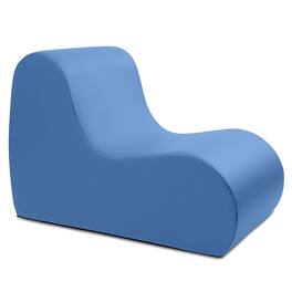 Jaxx - Midtown Large Classroom Soft Foam Chair - Premium Vinyl Cover - Royal Blue