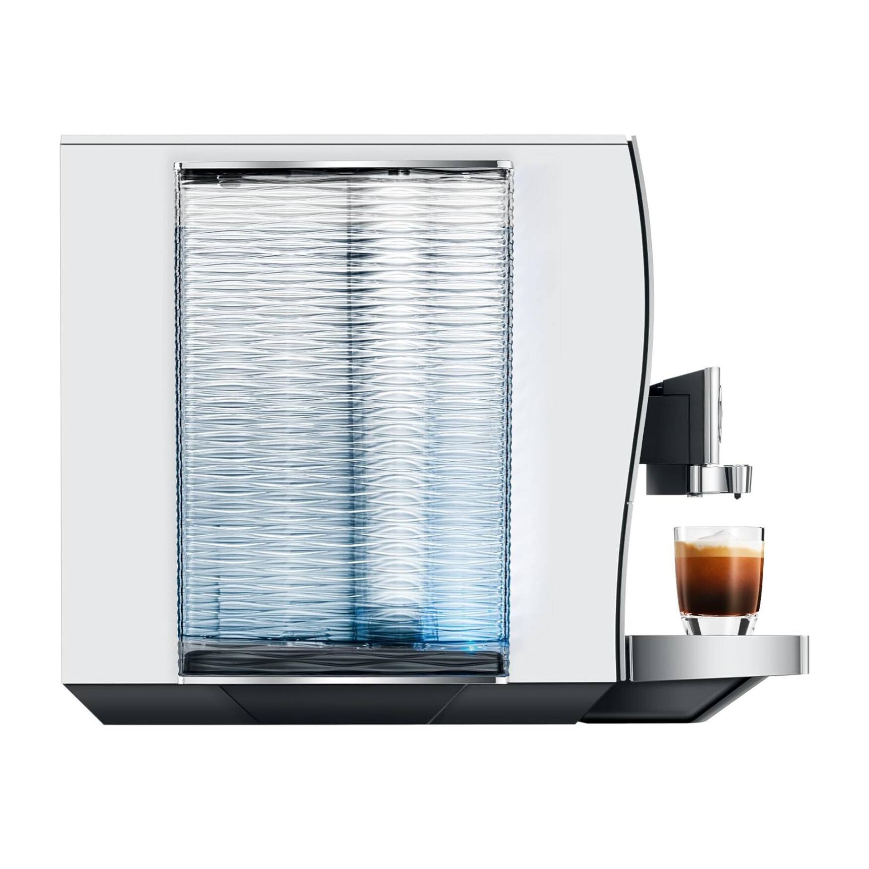 Angle. JURA - Jura Z10 Automatic Coffee and Espresso Machine (Aluminum White) - Aluminum White.