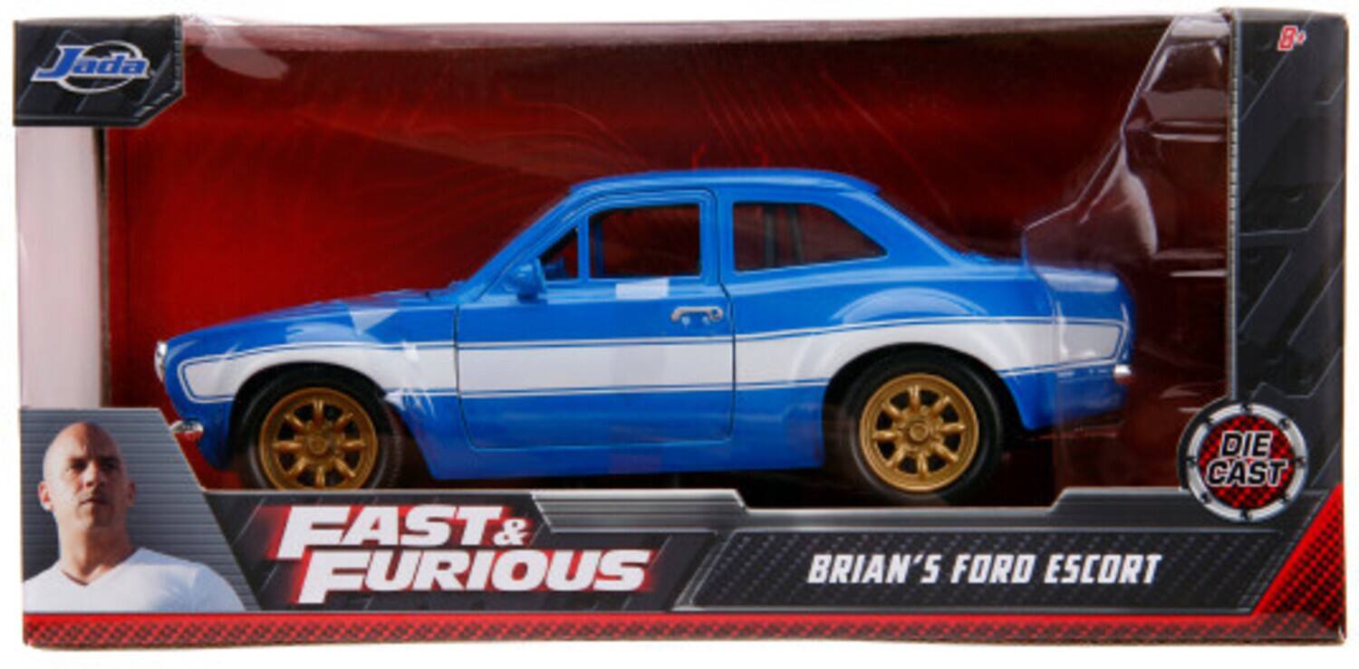 Jada  
FAST & FURIOUS  
DIE CAST  
BRIAN'S FORD ESCORT