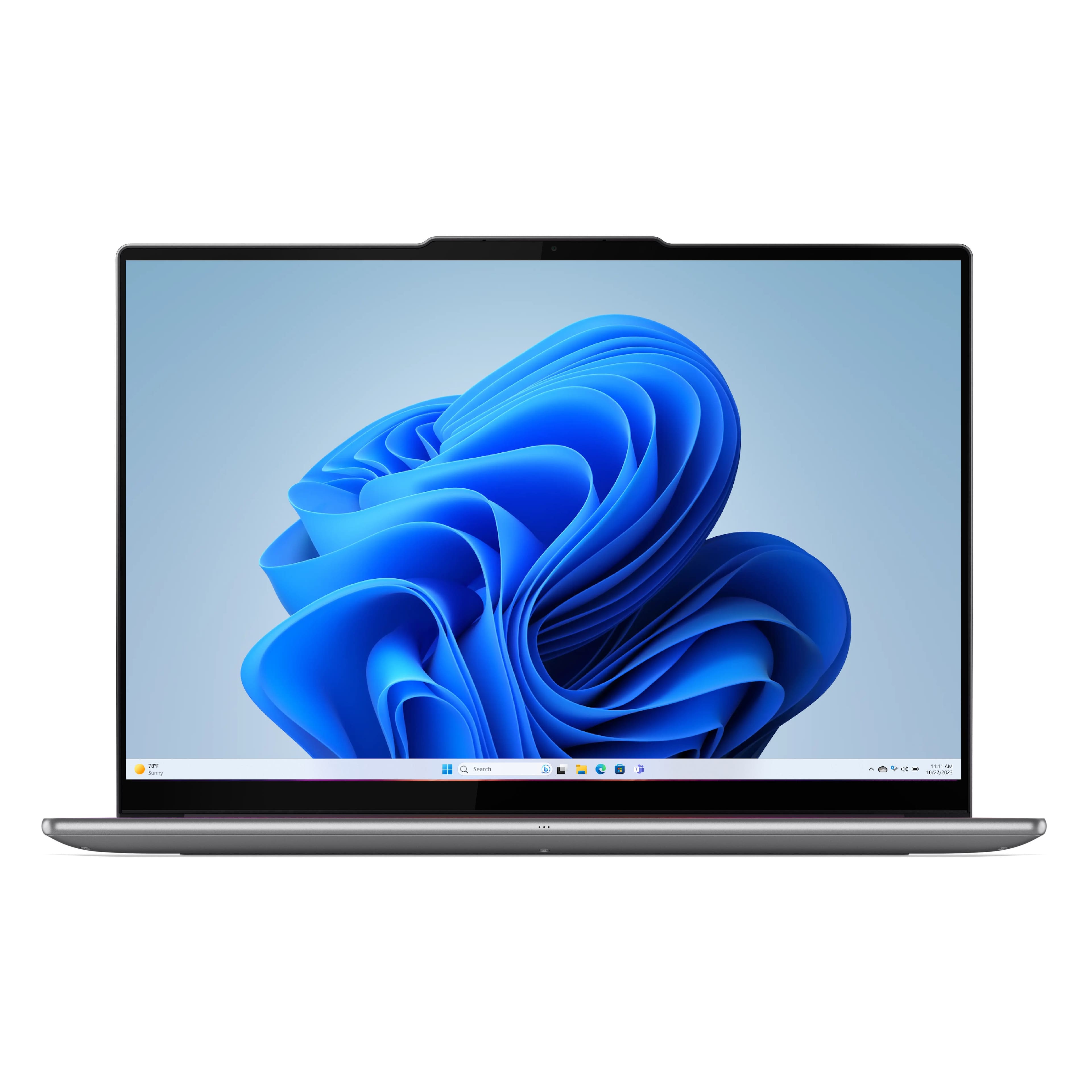 Front. Lenovo - Yoga Pro 9i Aura Edition 16" 3.2K OLED Laptop - Intel Core Ultra 9 285H 2025 - NVIDIA GeForce RTX 5060 - 32GB RAM - 1TB - Luna Grey.