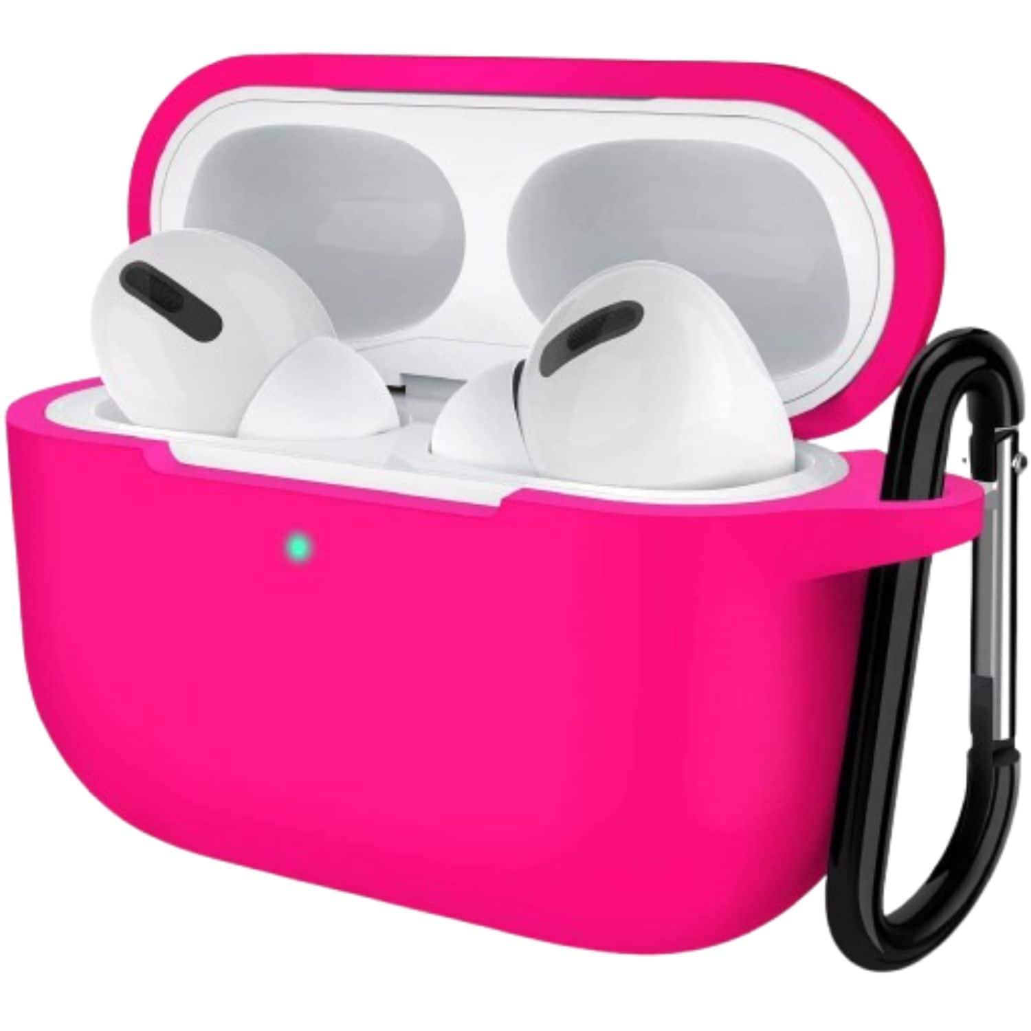 Home Collection - Barbie Pink Silicone Shockproof Case for Apple AirPods Pro with Keychain – Protective Cover