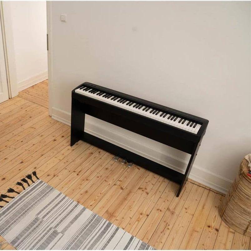 Alt View 5. Kawai Pianos - ES120 88-Key Portable Digital Piano with Responsive Hammer Compact Action | Built-in Speaker System with Bluetooth MIDI - Light Gray.