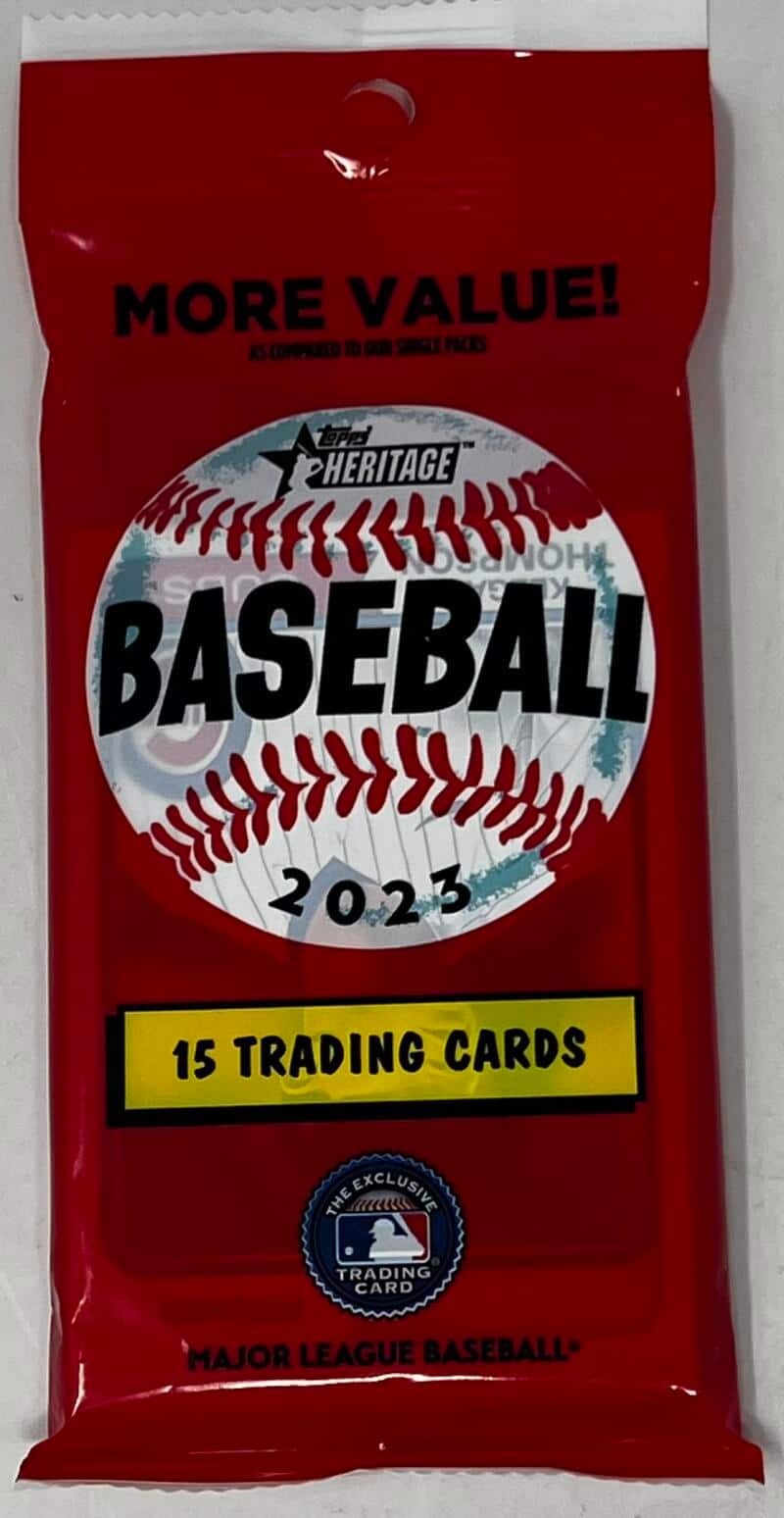 2023 Topps Heritage Baseball Value Pack