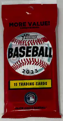 2023 Topps Heritage Baseball Value Pack
