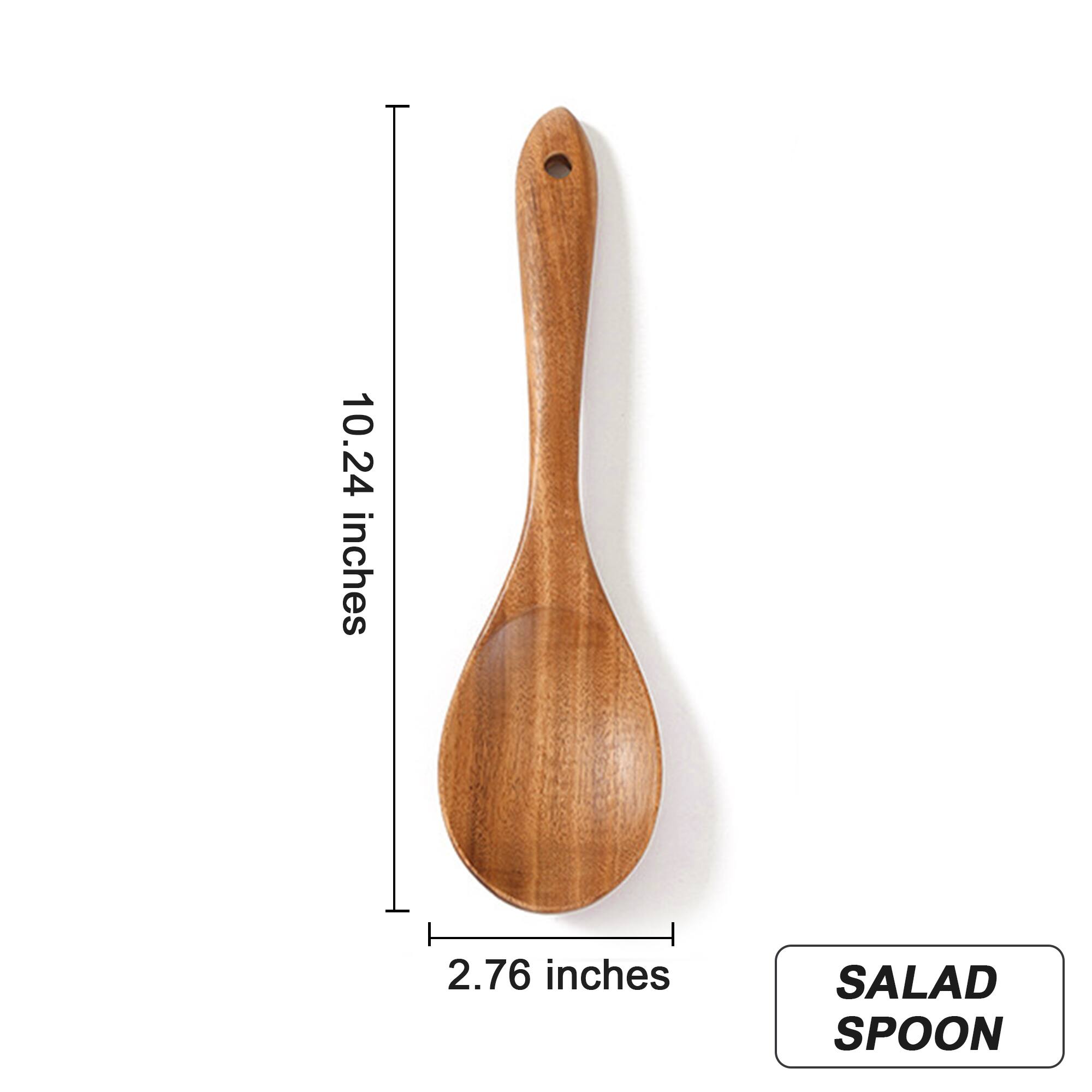 10.24 inches  
2.76 inches  
SALAD SPOON