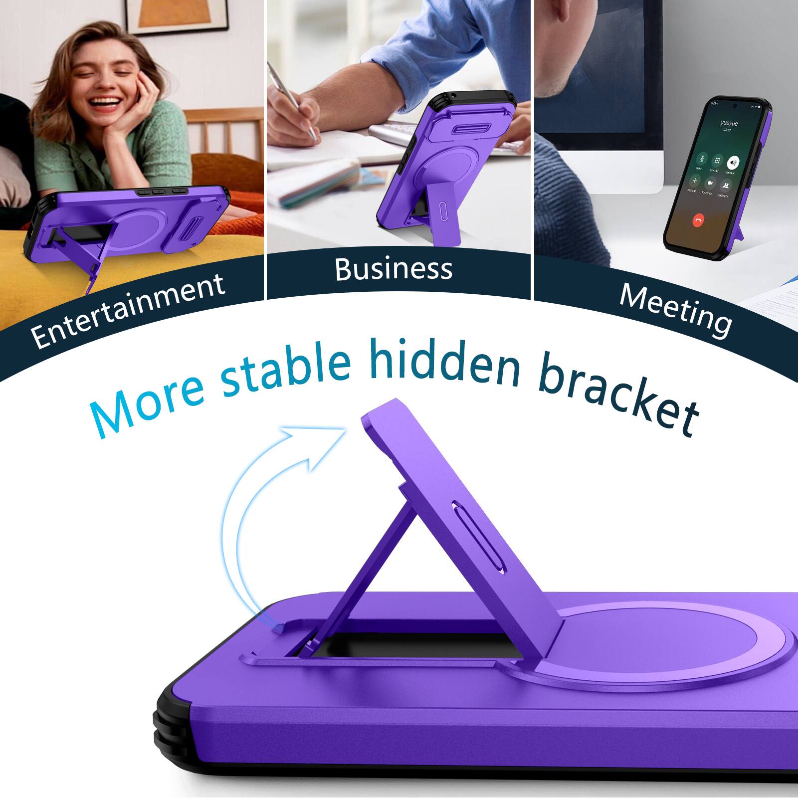 - Entertainment
- Business
- Meeting
- More stable hidden bracket