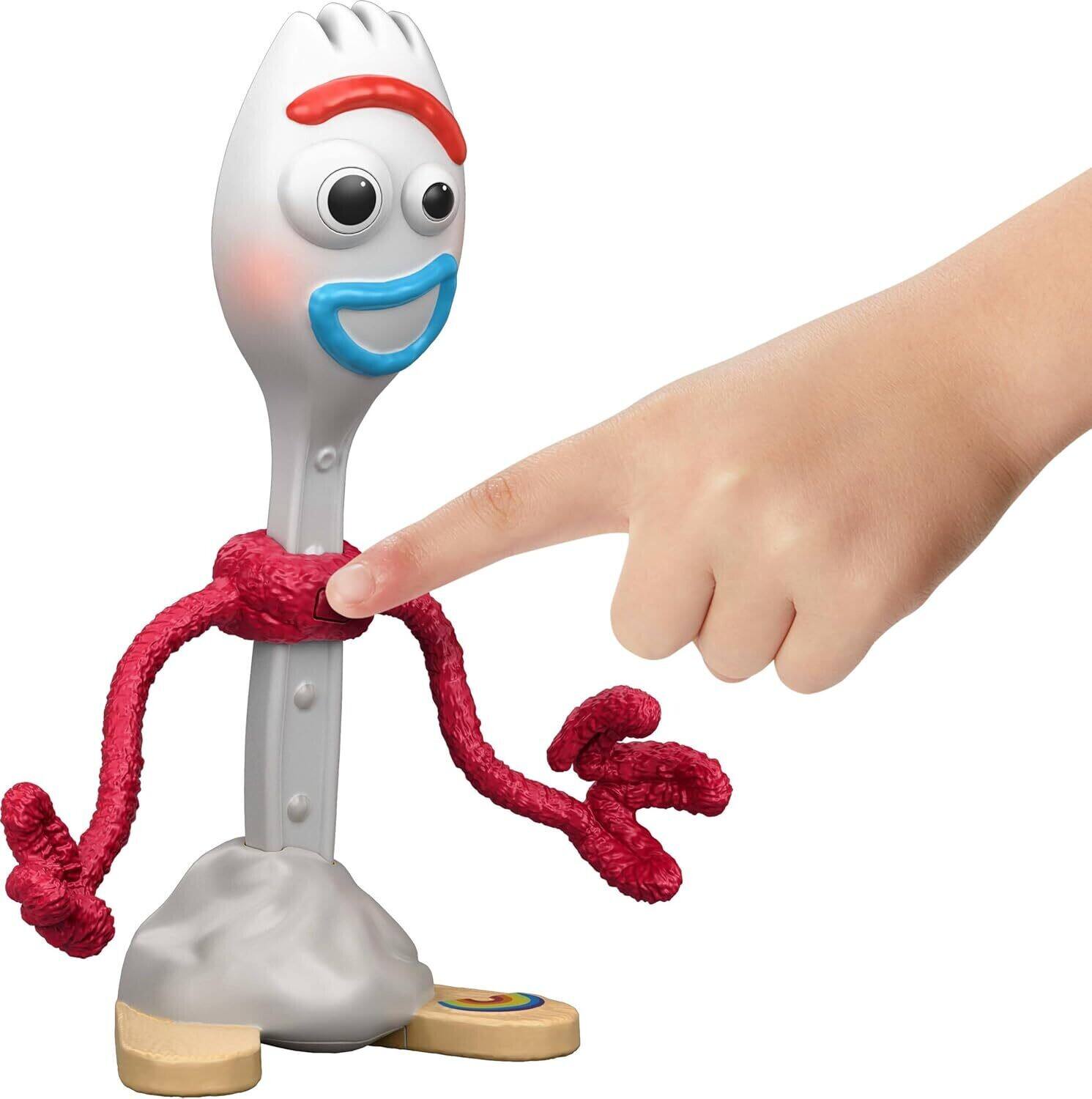 Alt View 2. Mattel - Pixar Toy Story 5: 7'' Forky Figure, Interactables PlayScale   - COLLECTIBLES - Multicolor.