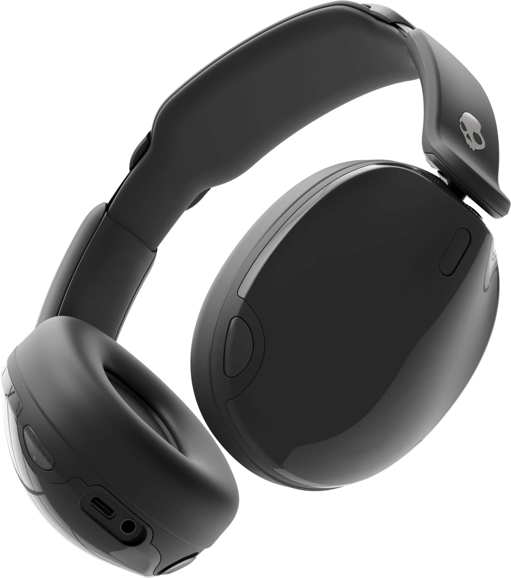 Angle. Skullcandy - Hesh 540 ANC Wireless Noise Cancelling Over-Ear Headphones - Black.
