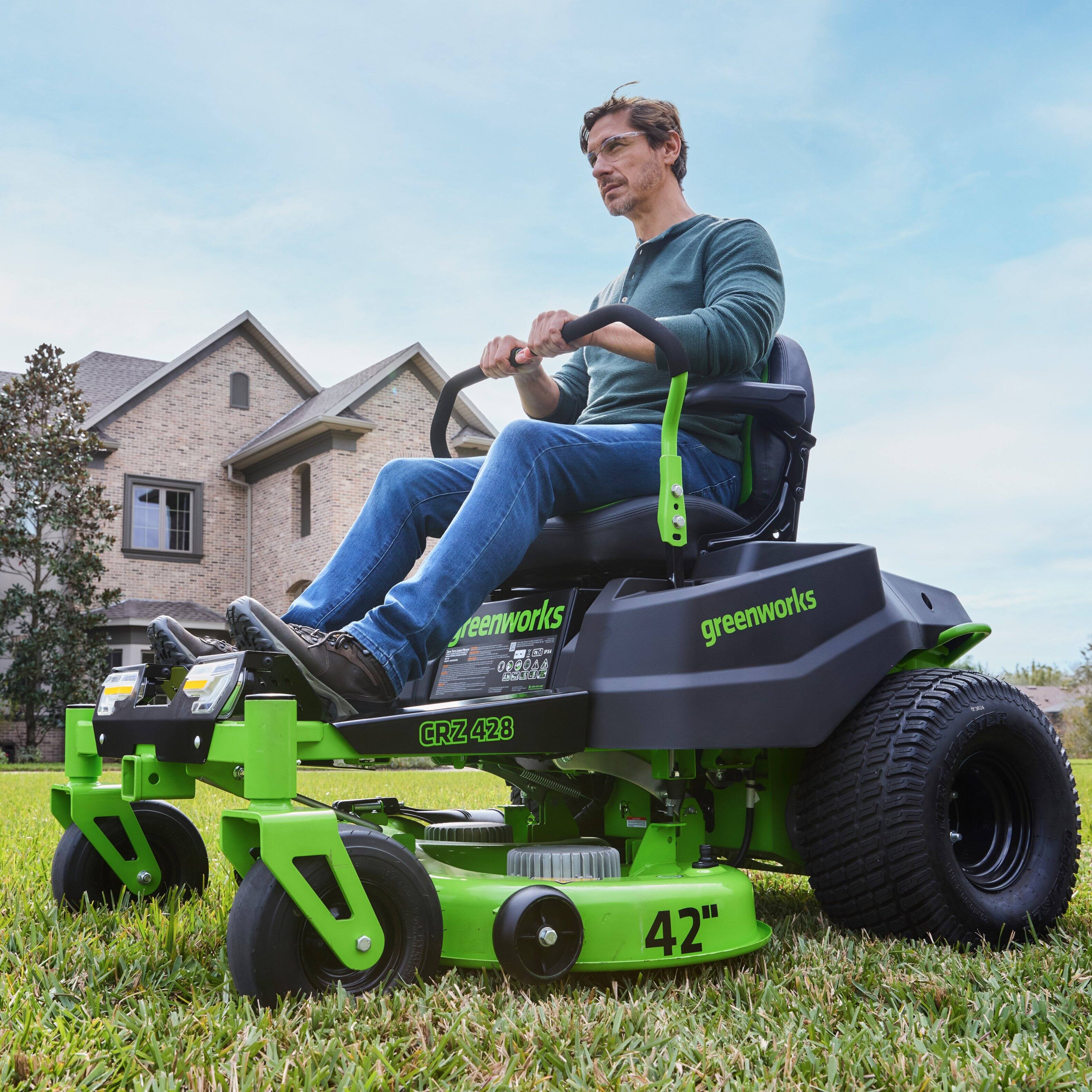 - Greenworks
- 180m
- 089046
- CRZ 428 42"
