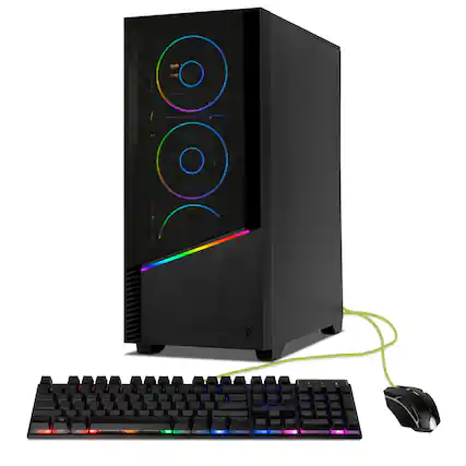 Front. YEYIAN - YEYIAN Gaming PC. Intel Core i9 14900KF, NVIDIA RTX 5070, 240mm AIO, 2 TB, 32GB DDR5, 750W. Model YPI-EL49KFC-5701U - Black.