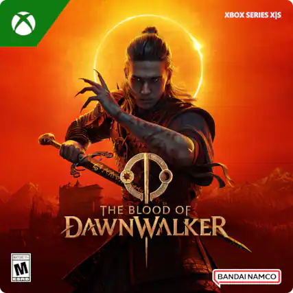 XBOX SERIES X|S
THE BLOOD OF DAWN WALKER
MATURE 17+ M ESRB
BANDAI NAMCO - M (Mature 17+)