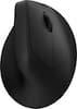 Front. Keychron - M5 Ergonomic Wired & Wireless Laser Mouse w/ Macro Button & Fast-Scrolling Metal Wheel, For Windows PC & Mac - Black.