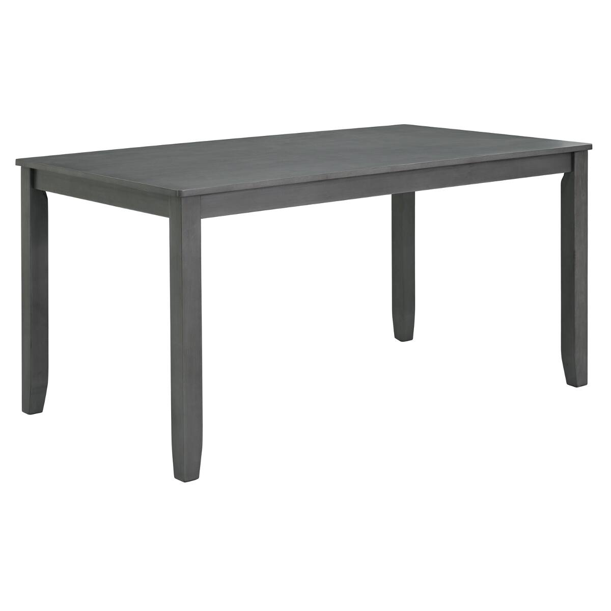 Alt View 7. Loheer - Loheer 6 Piece Dining Table Set with Bench and Chairs, Gray Wood, Seats 6 - Gray.