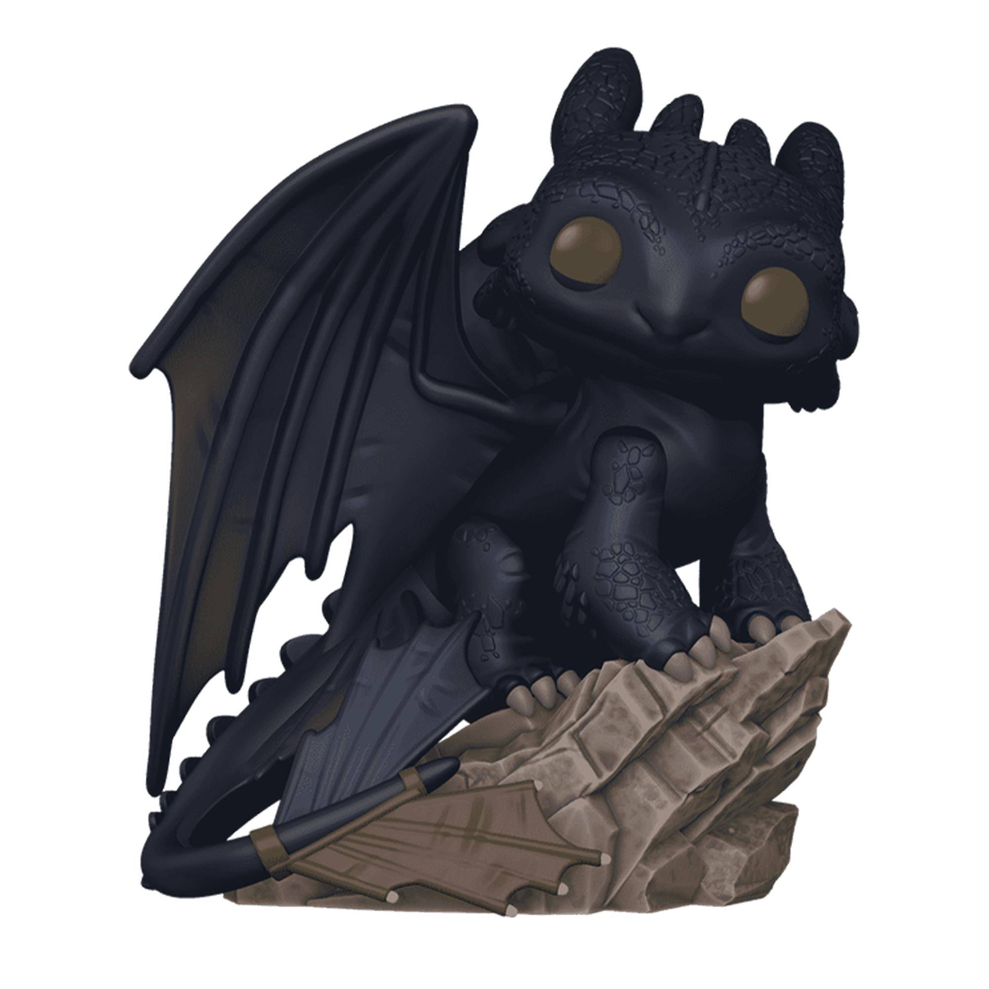 Alt View 10. Funko - Funko POP! Deluxe: How to Train Your Dragon - Toothless   - Collectibles - Multicolor.