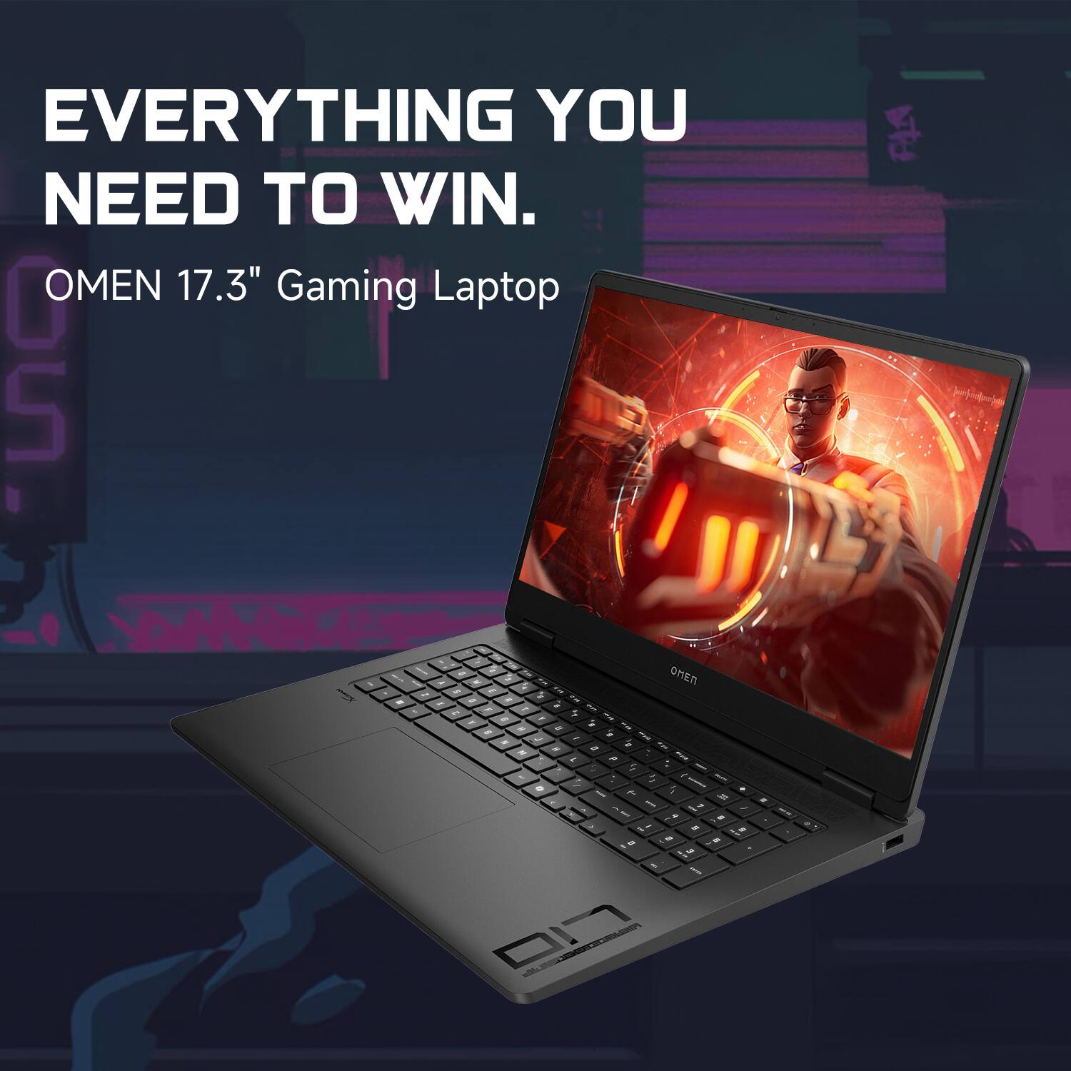 EVERYTHING YOU NEED TO WIN.

OMEN 17.3" Gaming Laptop
