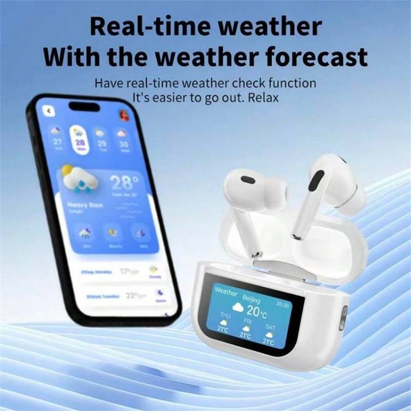 Real-time weather  
With the weather forecast  
Have real-time weather check function  
It's easier to go out. Relax  

27 28 29 30  
28 Heavy Boun  
17 22  

Weather Beijing  
20:38 THU 20°C  
FRI 21°C  
SAT 21°C