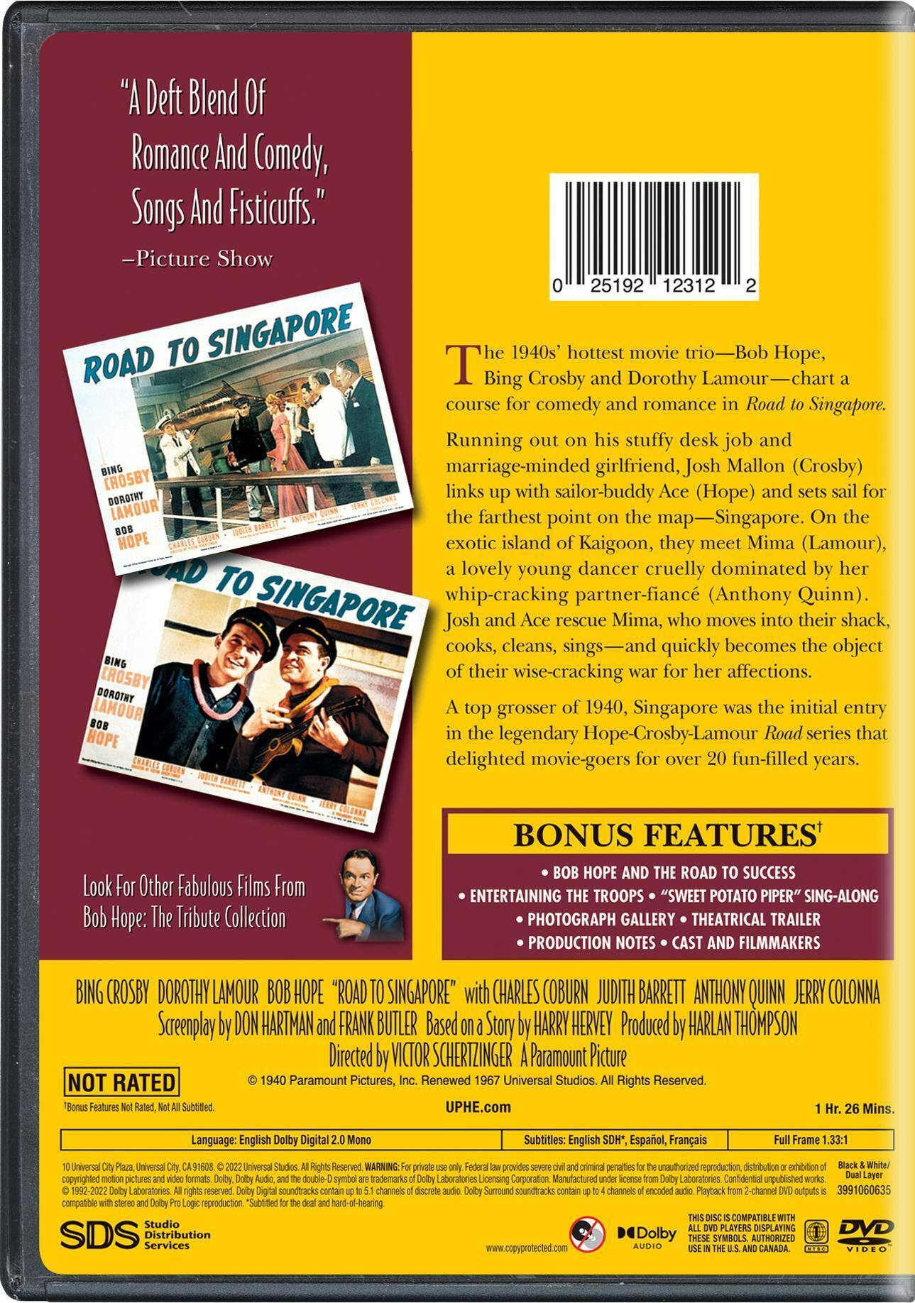 Angle. Road to Singapore [DVD].