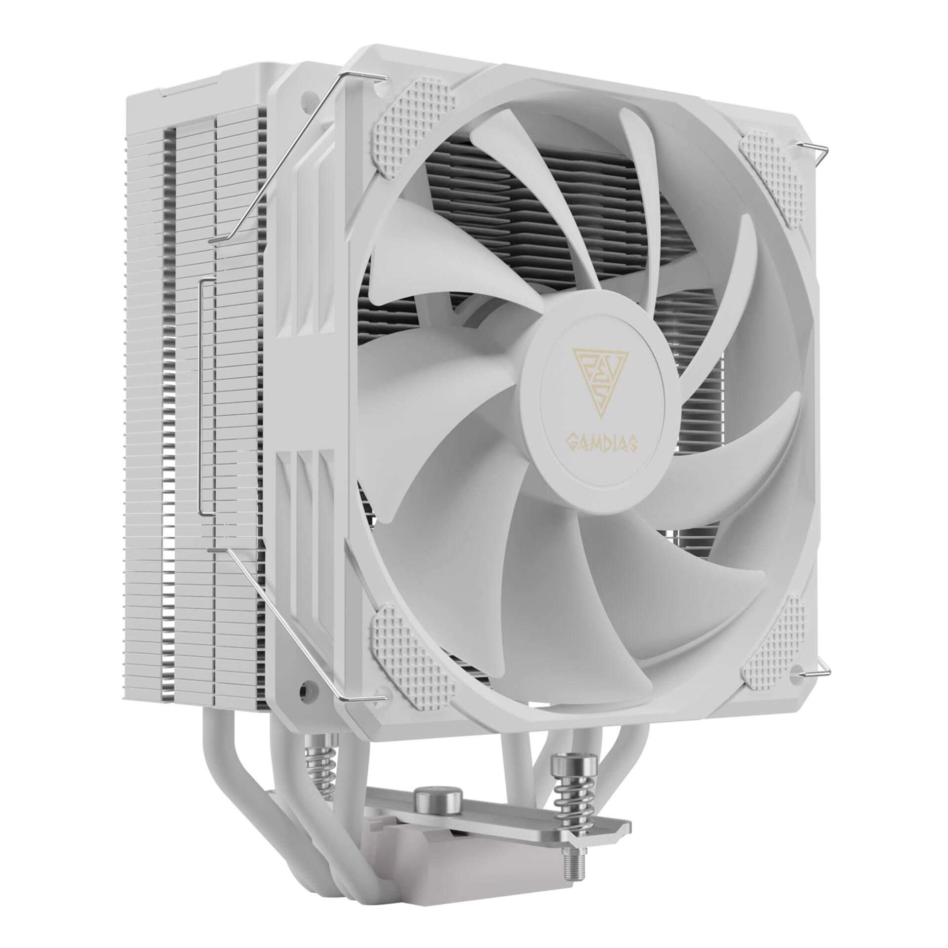 GAMDIAS - BOREAS E2-410 CPU air cooler AMD & Intel, 4 cooper pipes - White price history on PriceWatchPro