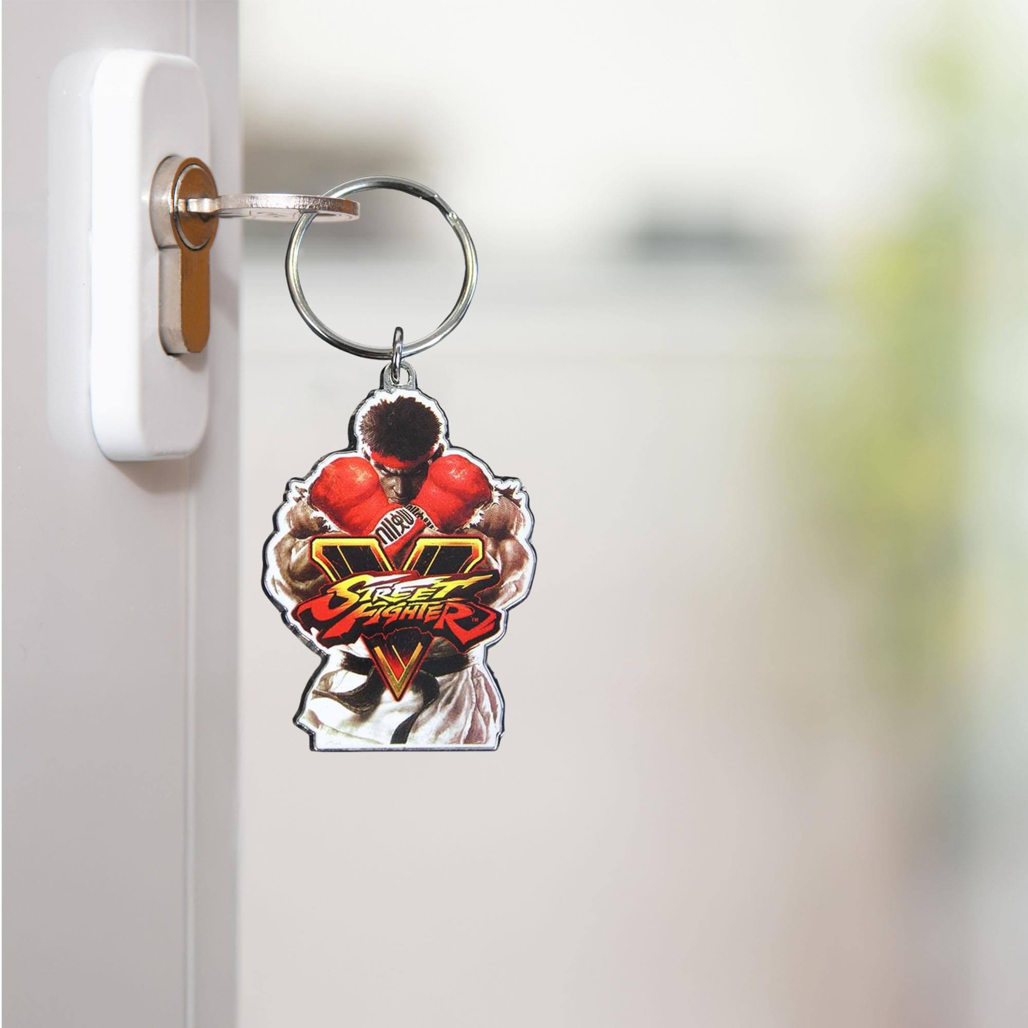 The text on the image reads:

"STREET FIGHTER V"