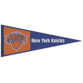WinCraft - New York Knicks 13" x 32" Wool Primary Logo Pennant - Multicolor