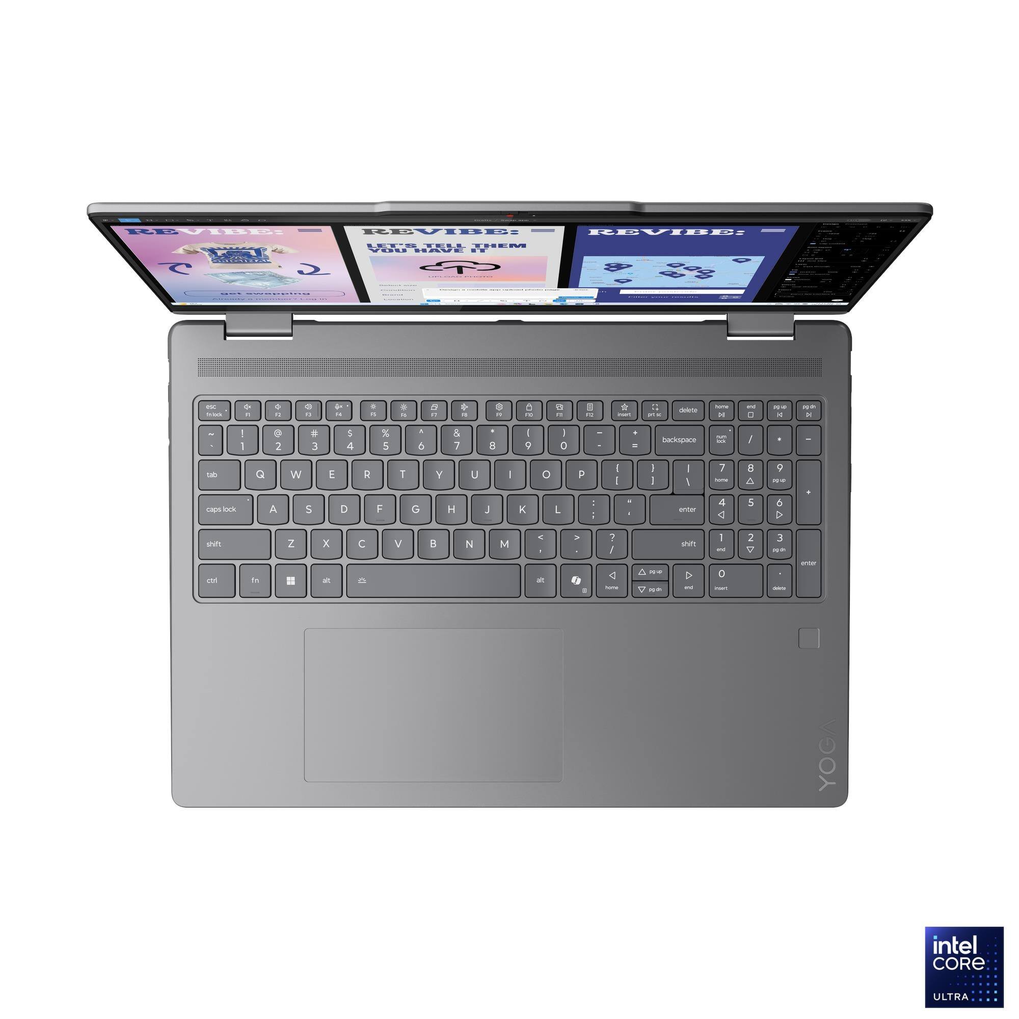 REVIBE: REVIBE: REVIBE:
LET'X TELL THEM YOU HAVE
ORIGINAL
PK -
2  | 1
0 21  2
 a # 3
4 H 5 4
B a % 5
6 
1 6
5 it
 1g & 7
8 11 8
 c I g
a a | 0
0 
root + .
delete NE backspace
home x - och
nt C /
 >
MP Y
tab
Q
W
E
R
T
Y
U
|
0
P
I I
I I
| I
7
a A
g 
caps ock
A
S
D
F
G
H
J
K
L
: :
-
ender
4 A
5
6 A
shift the
fn
Z
X alt
C 
V

N
M
< at
V by
? I A -
A xx ..
shift D 4
1 0 -
2 V
3 HA Calories
KIX
YOGA
intel CORE 
ULTRA
